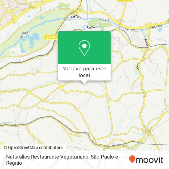 Naturalles Restaurante Vegetariano mapa