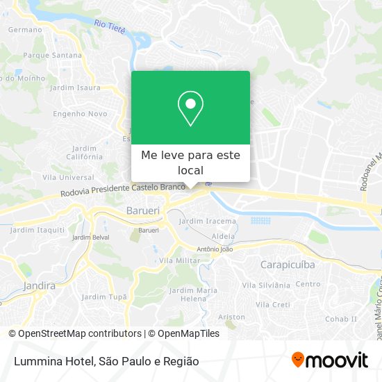 Lummina Hotel mapa
