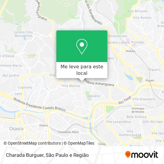 Charada Burguer mapa