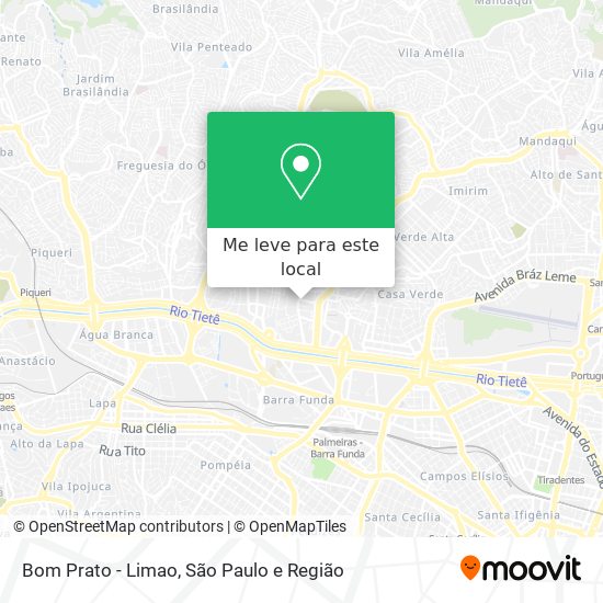 Bom Prato - Limao mapa