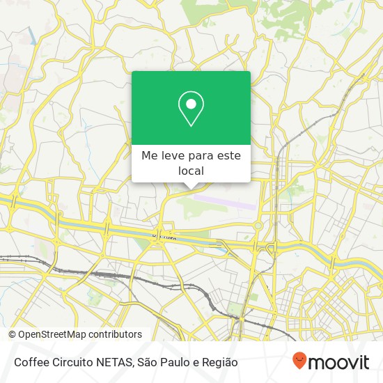 Coffee Circuito NETAS mapa