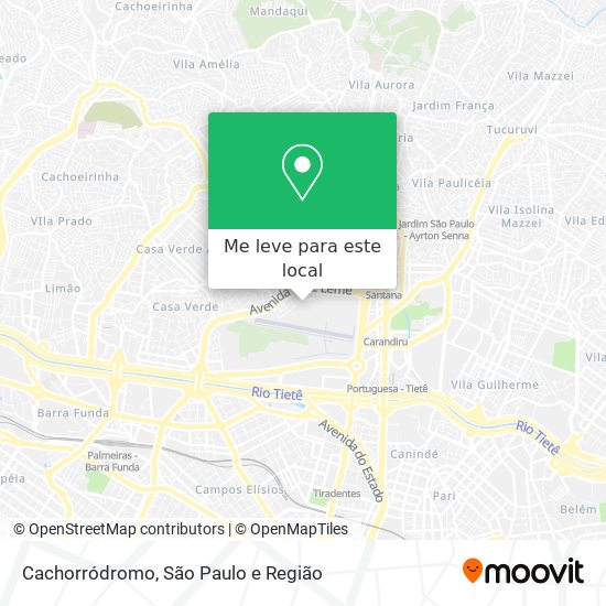 Cachorródromo mapa