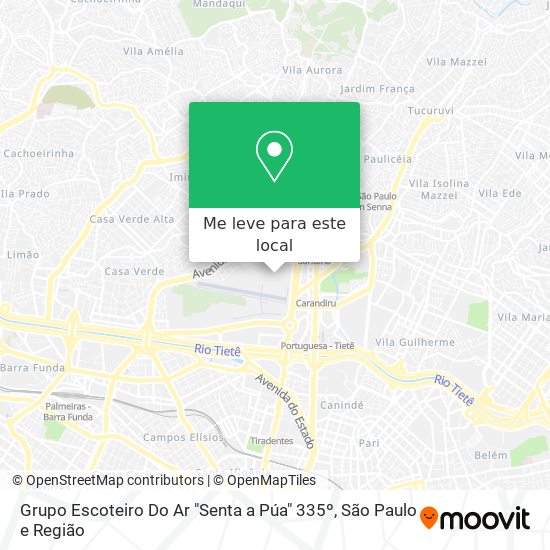 Grupo Escoteiro Do Ar "Senta a Púa" 335º mapa