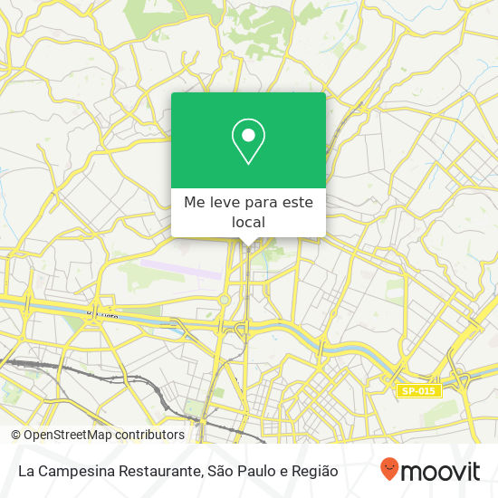 La Campesina Restaurante mapa