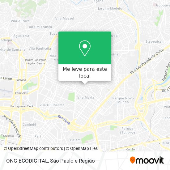 ONG ECODIGITAL mapa