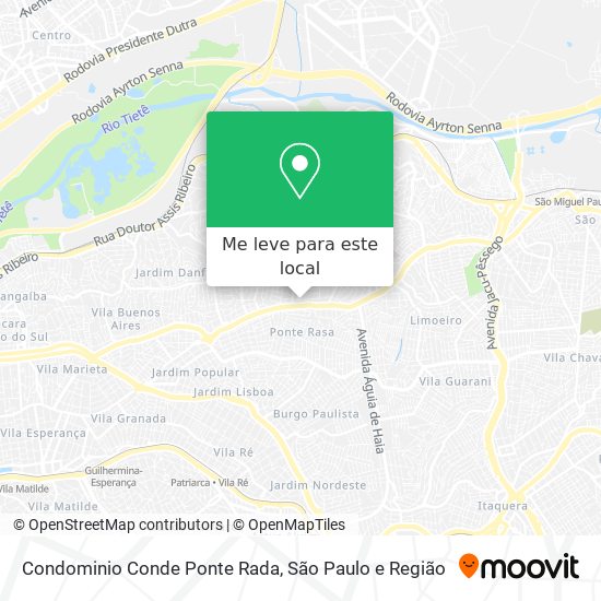 Condominio Conde Ponte Rada mapa