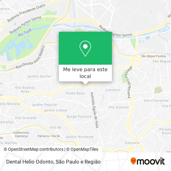 Dental Helio Odonto mapa