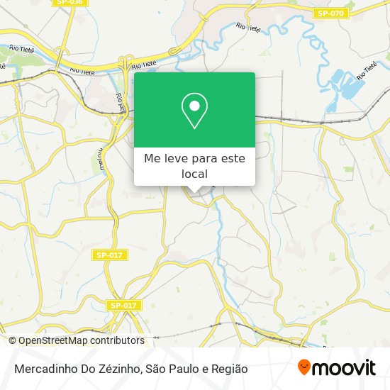 Mercadinho Do Zézinho mapa