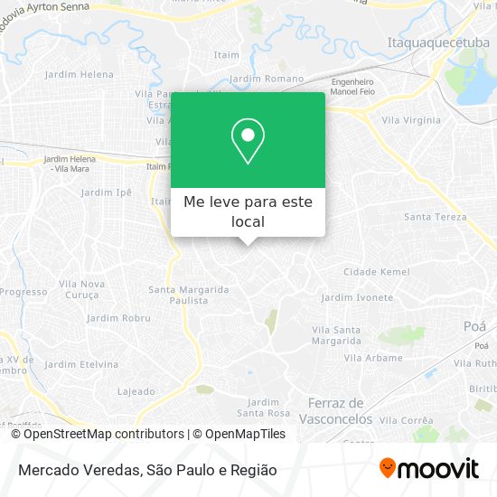 Mercado Veredas mapa