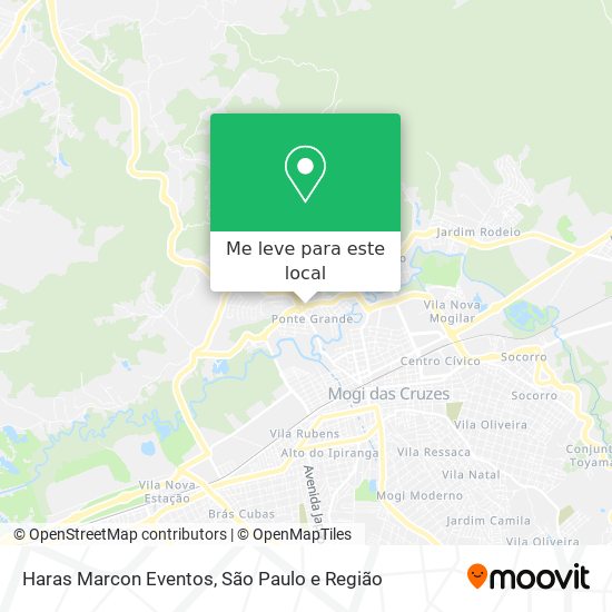 Haras Marcon Eventos mapa