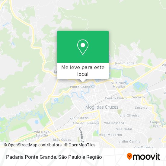 Padaria Ponte Grande mapa