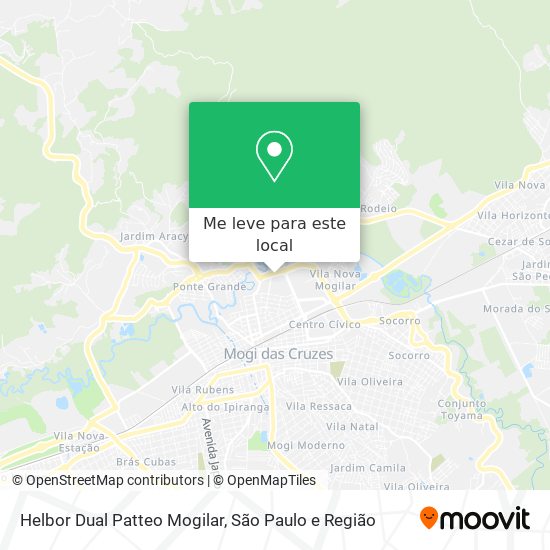 Helbor Dual Patteo Mogilar mapa