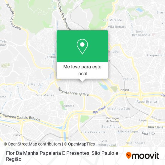 Flor Da Manha Papelaria E Presentes mapa