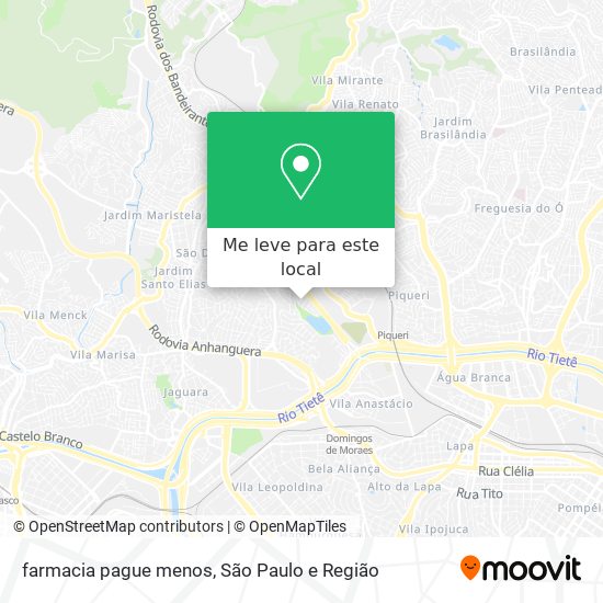 farmacia pague menos mapa