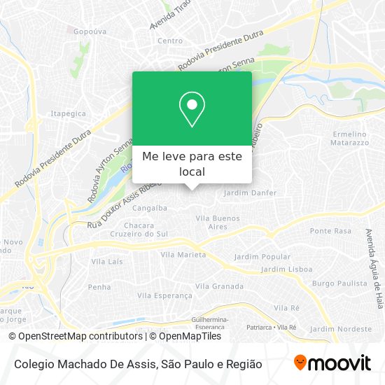 Colegio Machado De Assis mapa