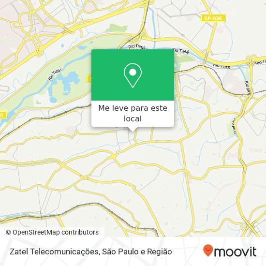 Zatel Telecomunicações mapa
