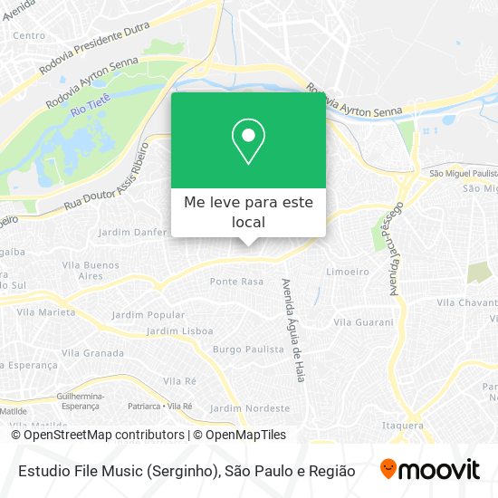 Estudio File Music (Serginho) mapa