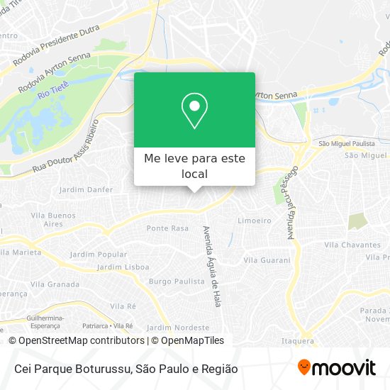 Cei Parque Boturussu mapa