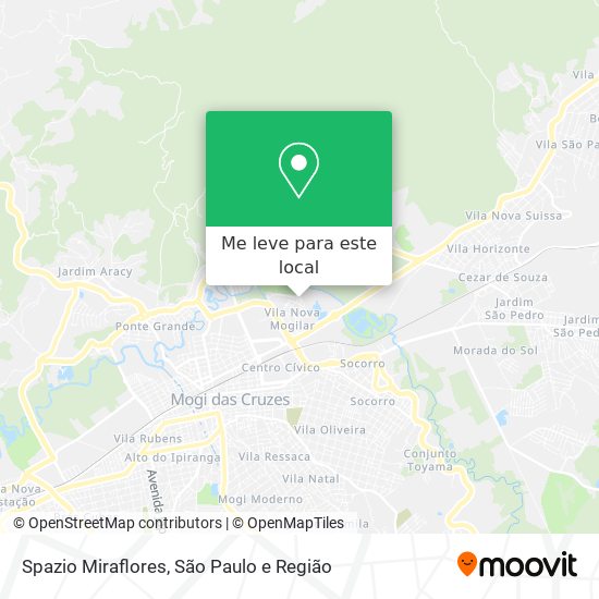 Spazio Miraflores mapa