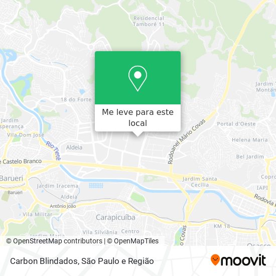 Carbon Blindados mapa