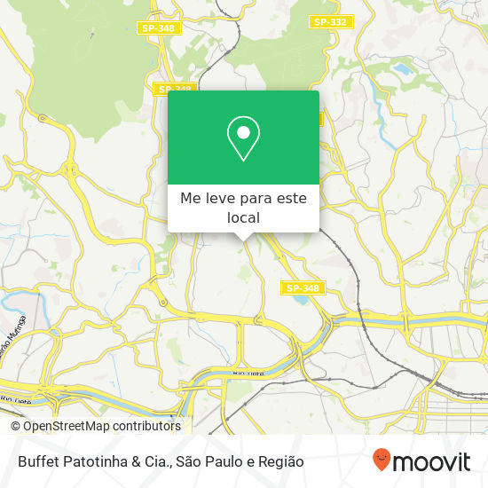 Buffet Patotinha & Cia. mapa
