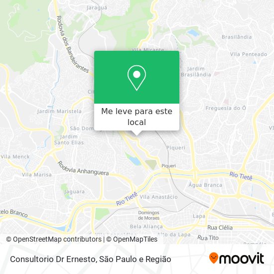 Consultorio Dr Ernesto mapa