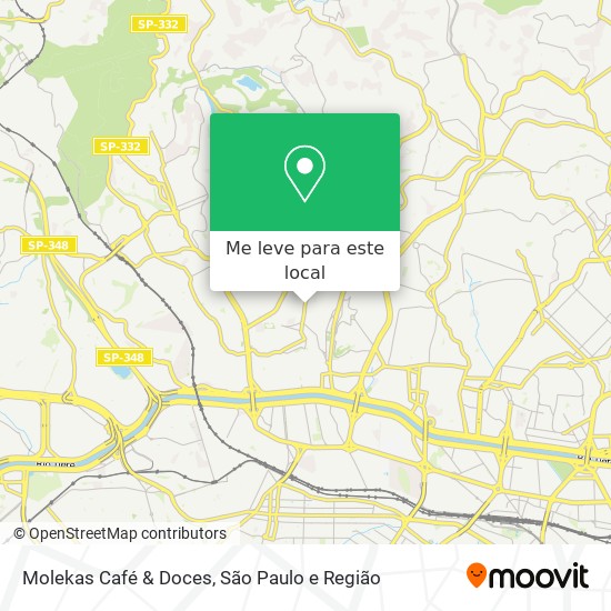 Molekas Café & Doces mapa