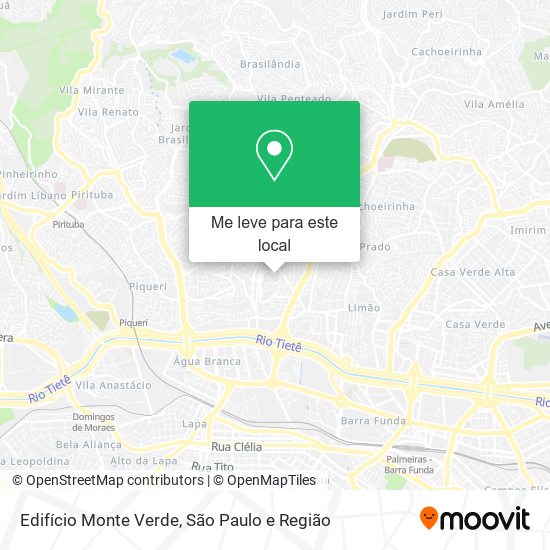 Edifício Monte Verde mapa