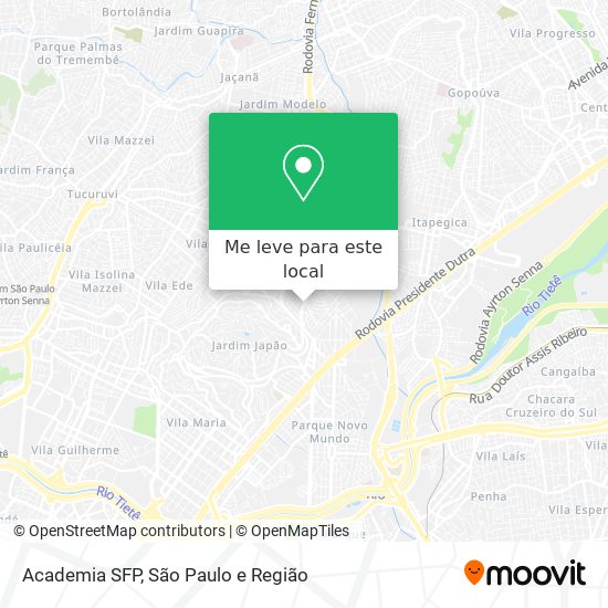 Academia SFP mapa