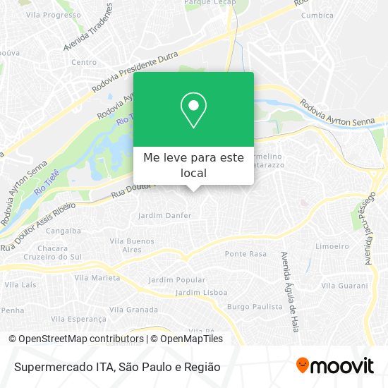 Supermercado ITA mapa