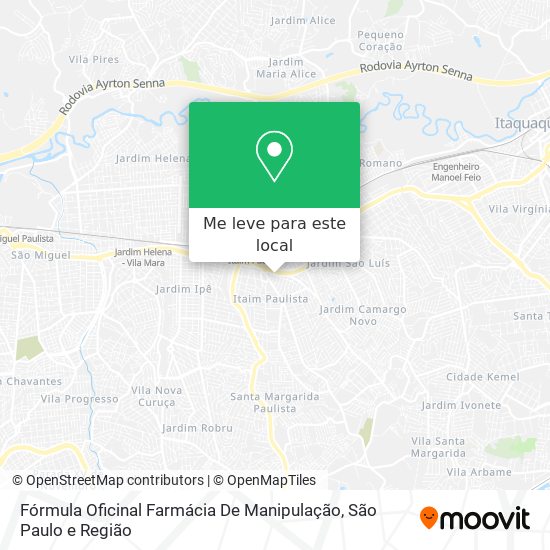 Fórmula Oficinal Farmácia De Manipulação mapa