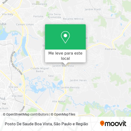 Posto De Saude Boa Vista mapa