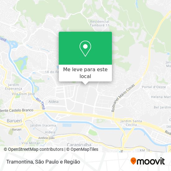 Tramontina mapa