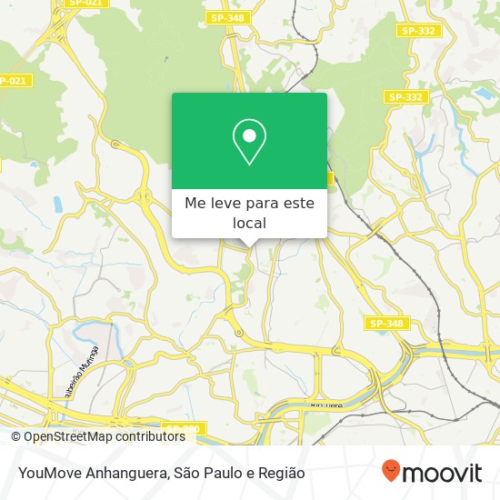 YouMove Anhanguera mapa