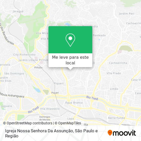 Igreja Nossa Senhora Da Assunção mapa