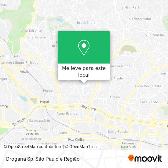 Drogaria Sp mapa