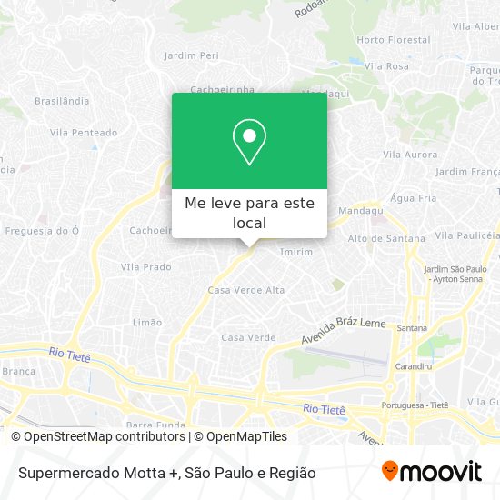 Supermercado Motta + mapa