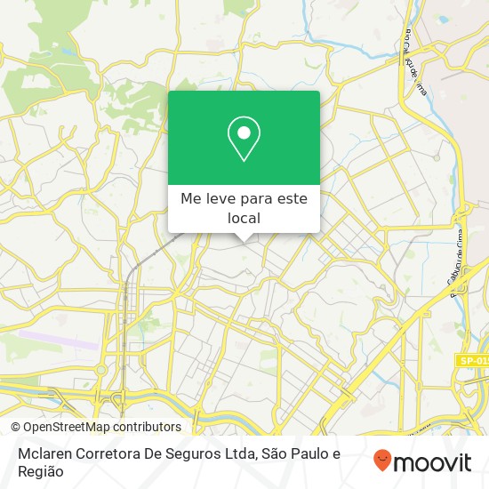 Mclaren Corretora De Seguros Ltda mapa