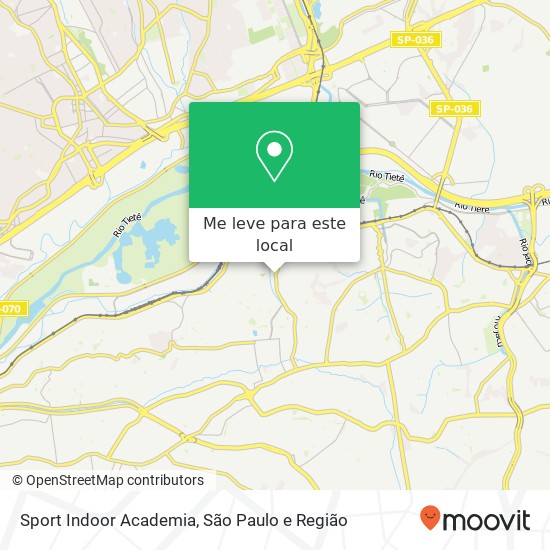 Sport Indoor Academia mapa