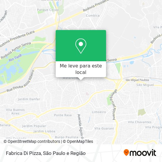 Fabrica Di Pizza mapa