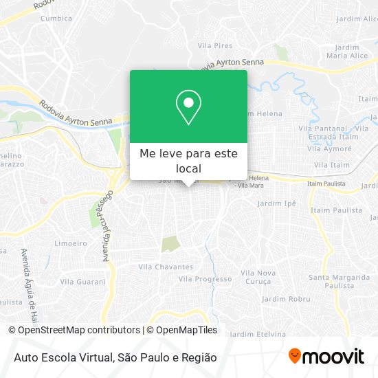 Auto Escola Virtual mapa