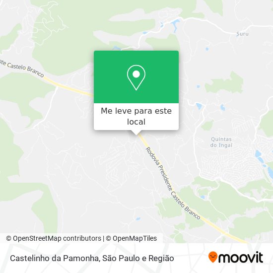 Castelinho da Pamonha mapa