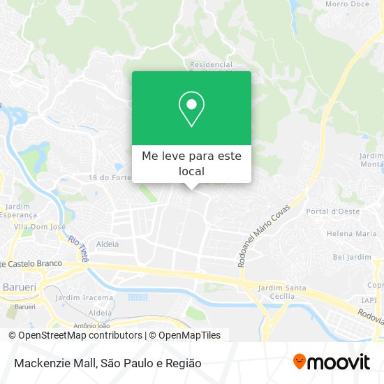 Mackenzie Mall mapa