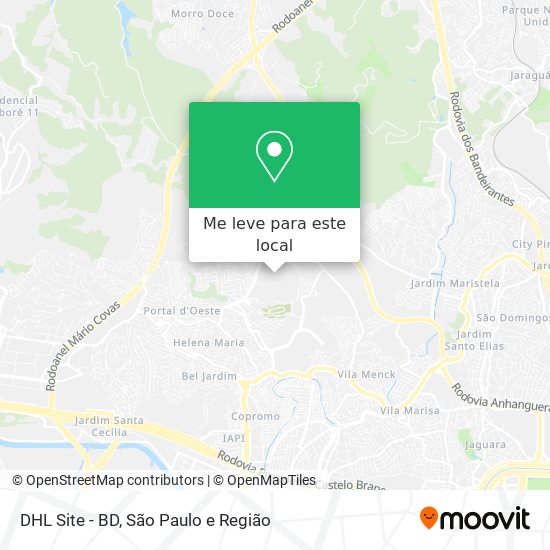DHL Site - BD mapa