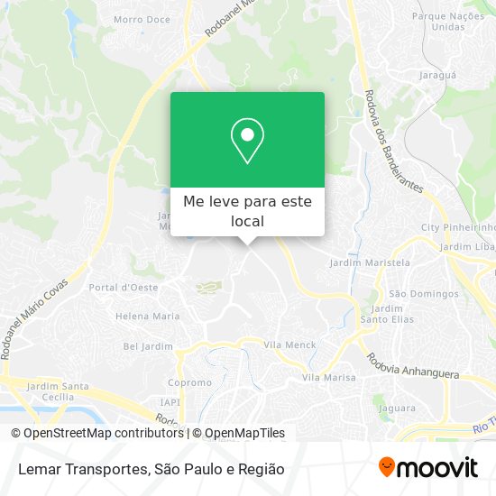 Lemar Transportes mapa