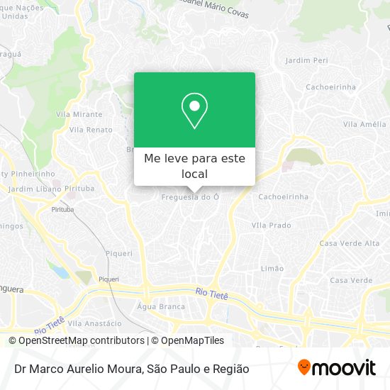 Dr Marco Aurelio Moura mapa