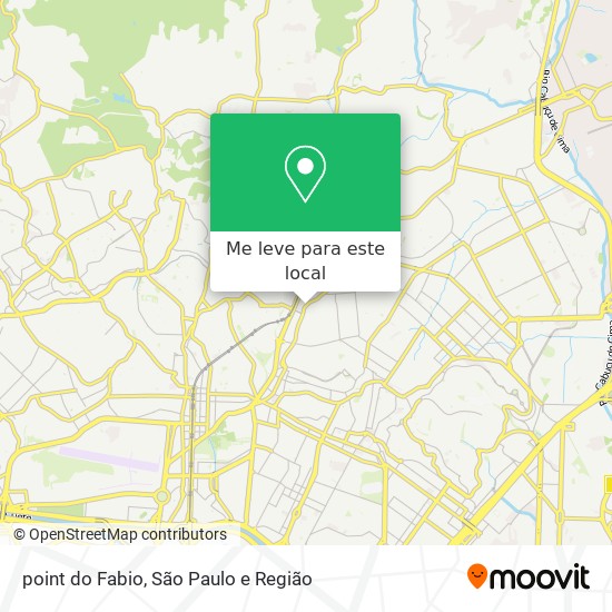 point do Fabio mapa