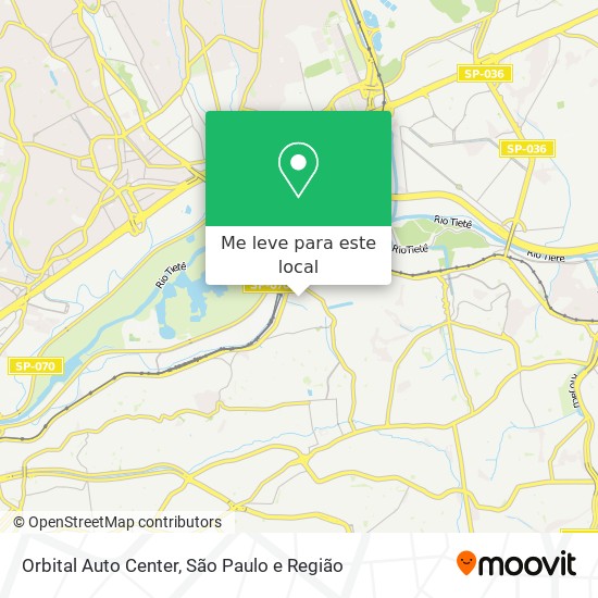 Orbital Auto Center mapa