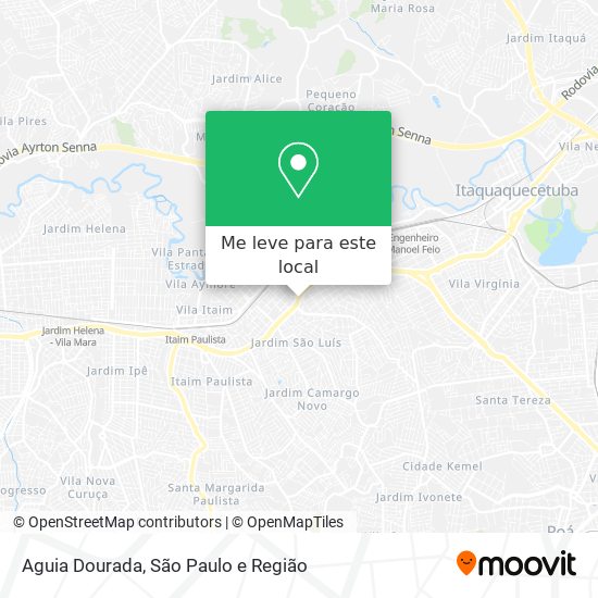 Aguia Dourada mapa