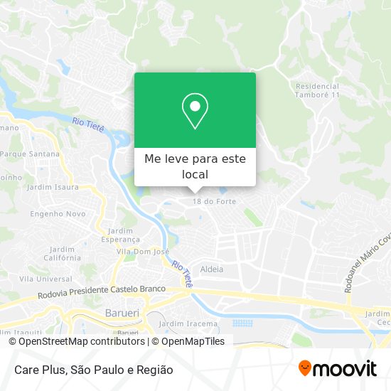 Care Plus mapa